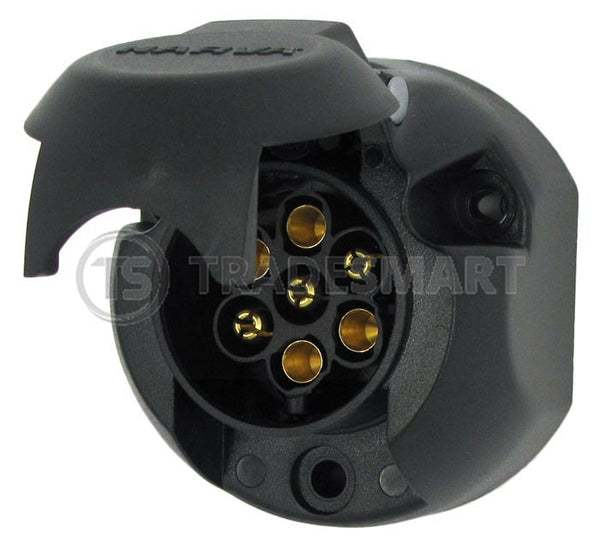 Trailer Plug Female Round TradeSmart NZ