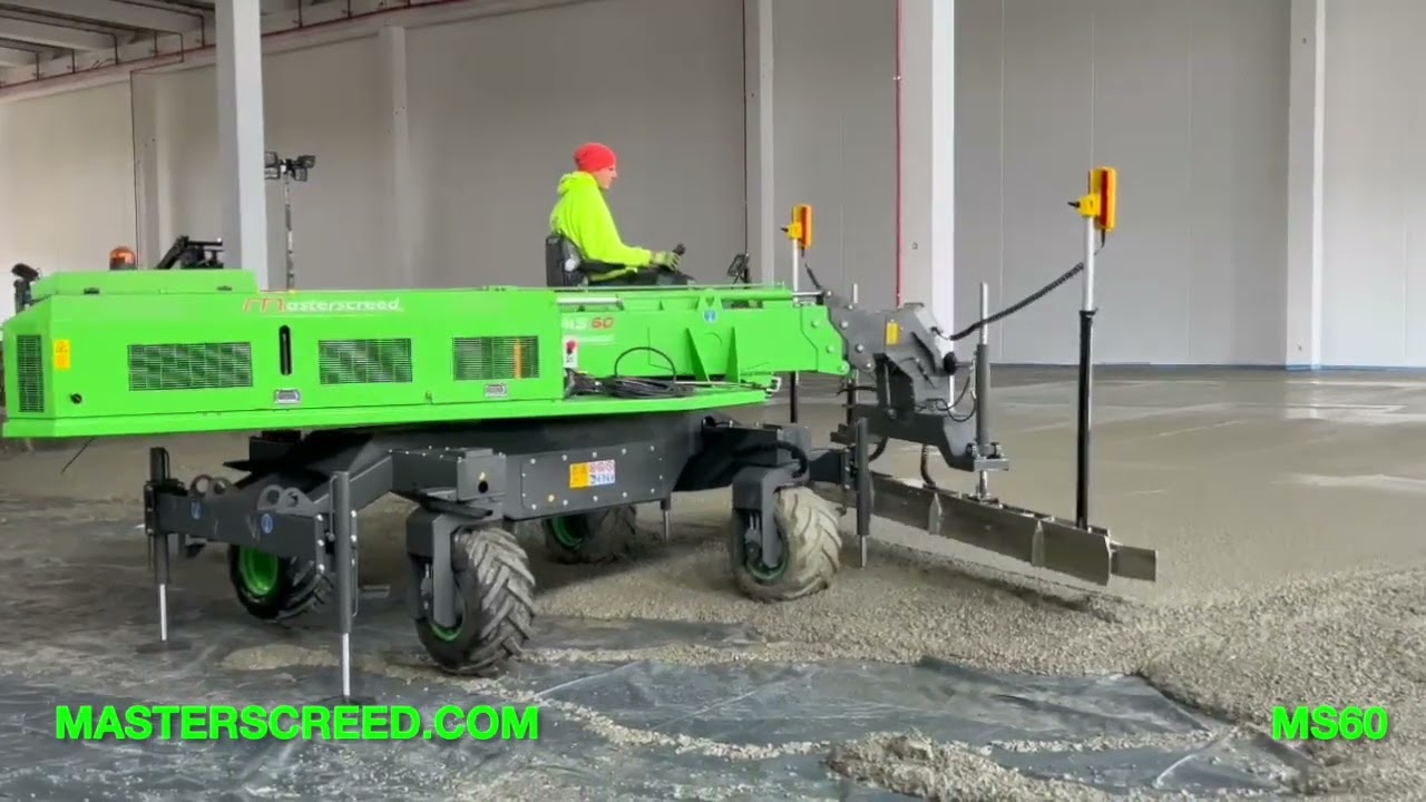 MASTERSCREED MS60 Boom Laser Screed