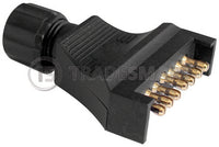 Trailer Plug - Male Flat