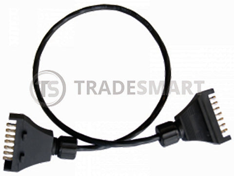 Trailer Plug Extension Flat to FLat Steel