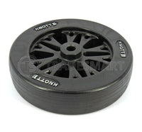 Jockey Wheel & Tyre - Knott HD Plastic 8"