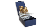 Metal Drill Bit Kit 25 (Titanium Nitride)