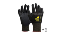 Pro Safety Glove, Sandy Nitrile Palm with Polyamide liner