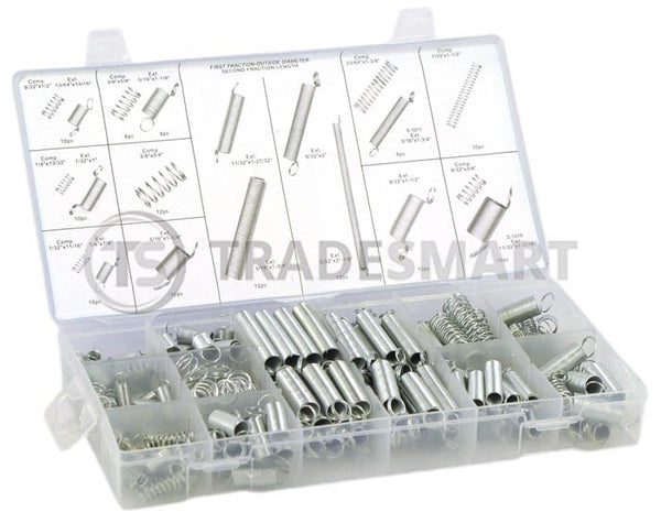Spring Kit Extensive Expansion/compression Spring Assortment Kit | TradeSmart NZ