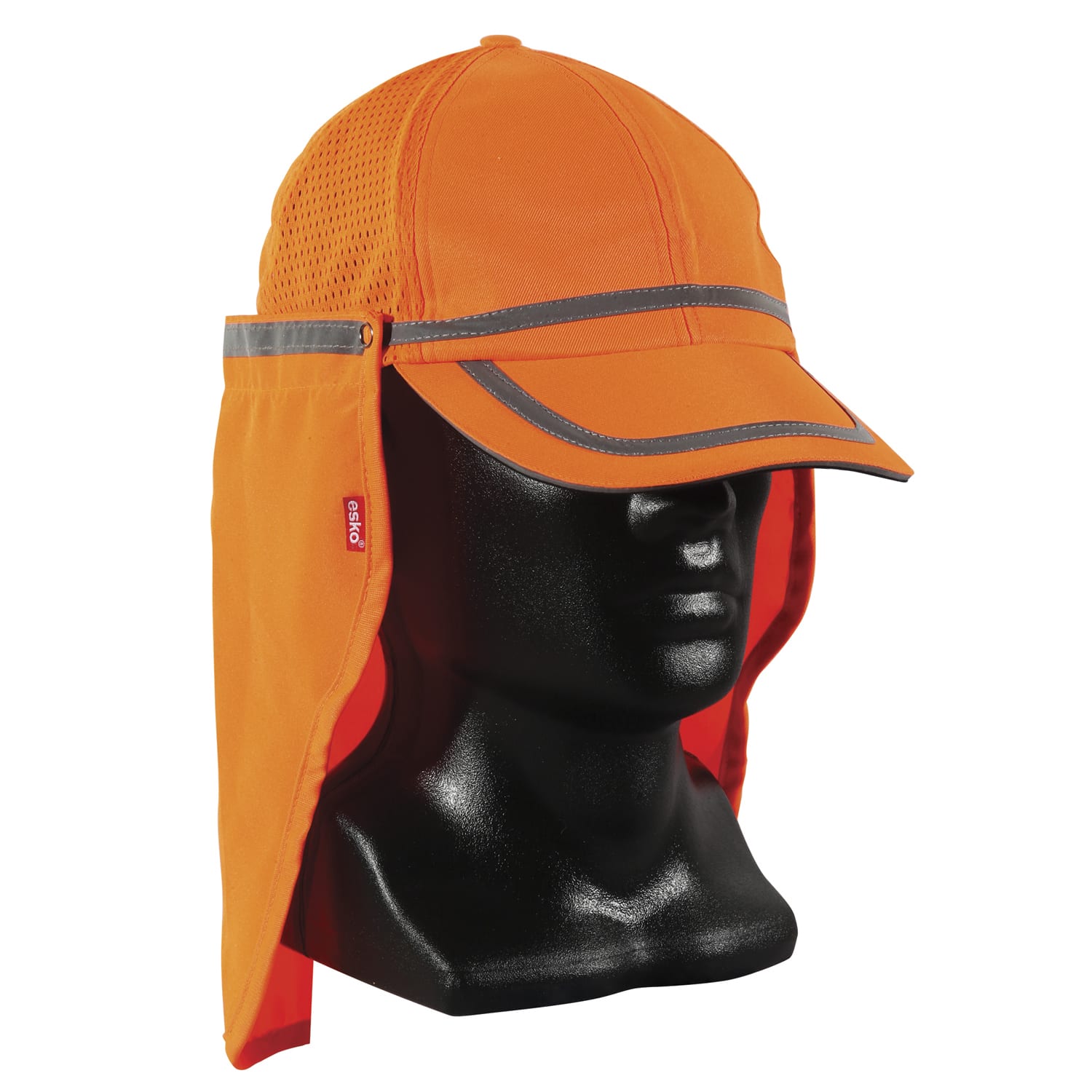 Hi-Vis Baseball Cap with Neck Shield